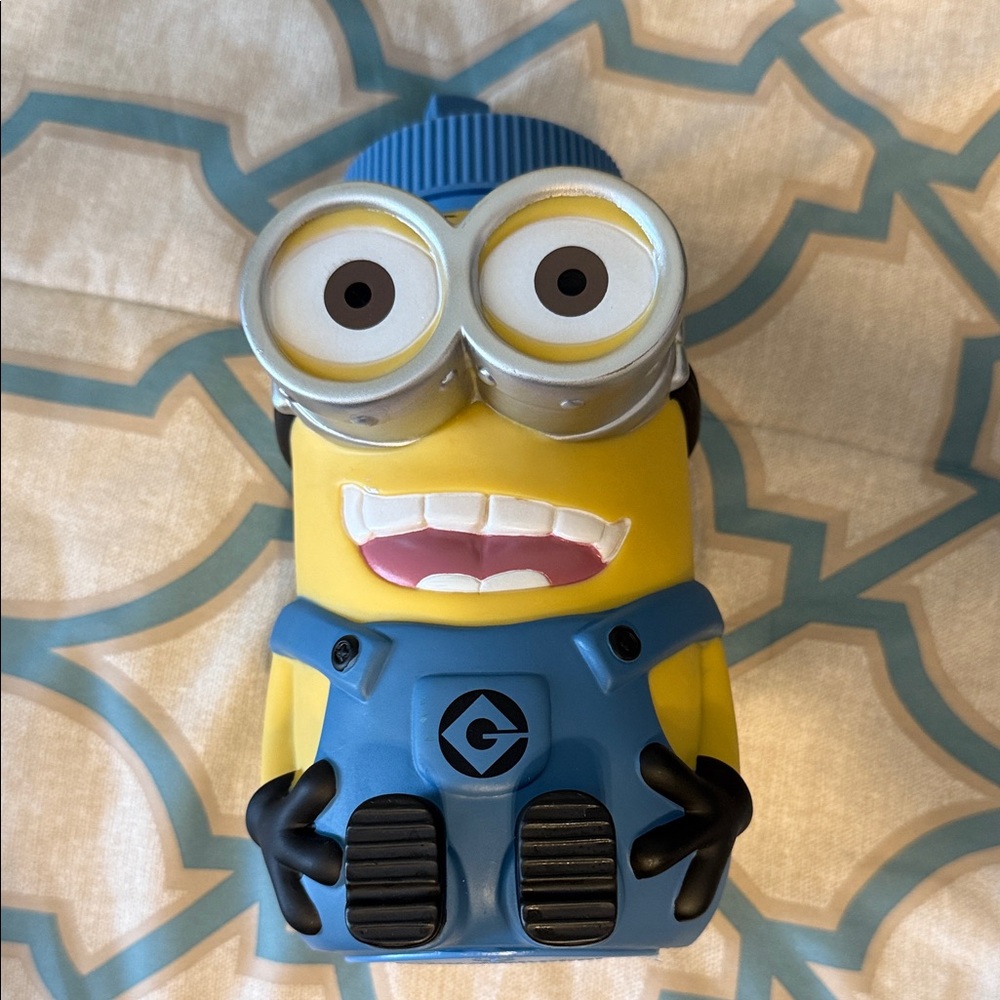 Minion Themed Blue and Yellow Soap Dispenser